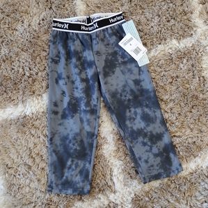 NWT Hurley Gray Tie-dye Pajama Pants